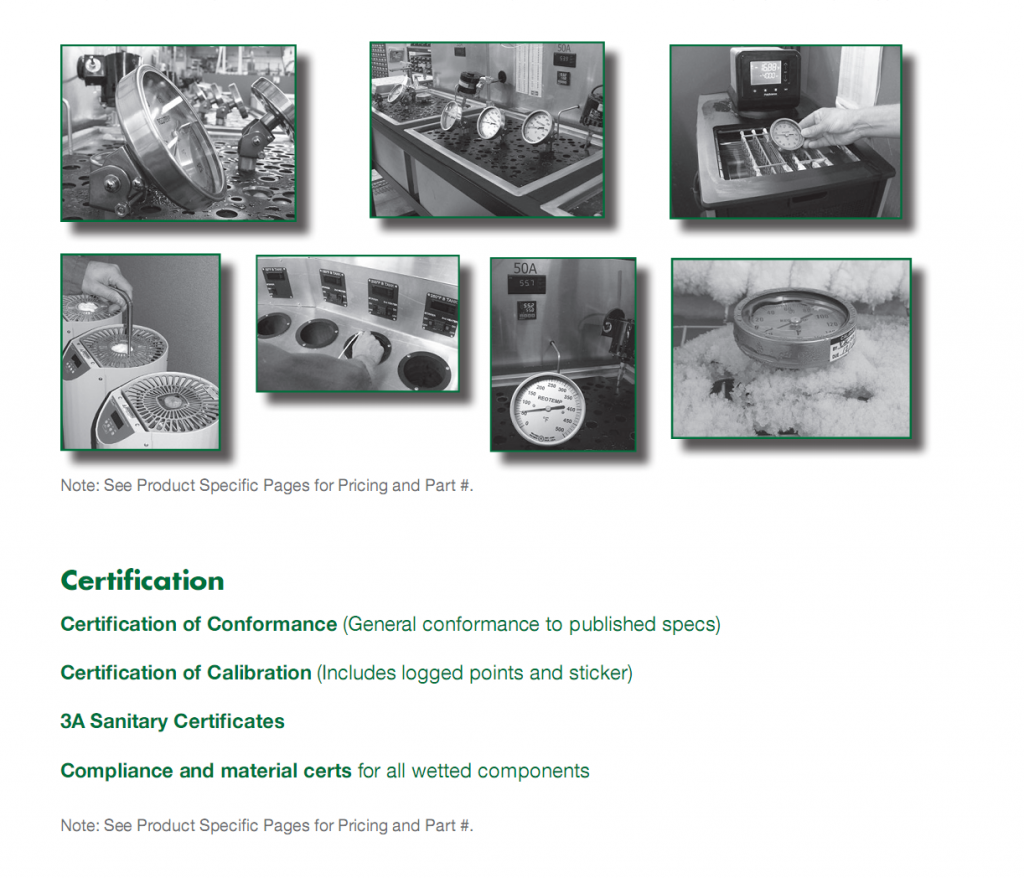 Calibration & Certification Cleveland InstrumentCIC